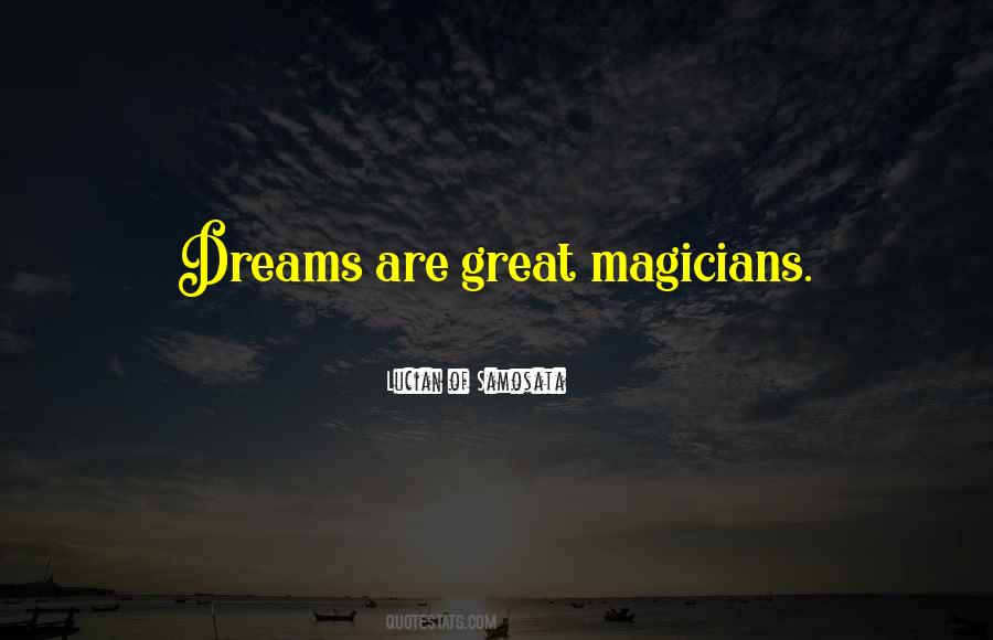 Quotes About Magicians #98598