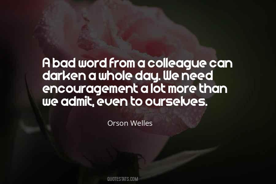 Bad Word Quotes #338746