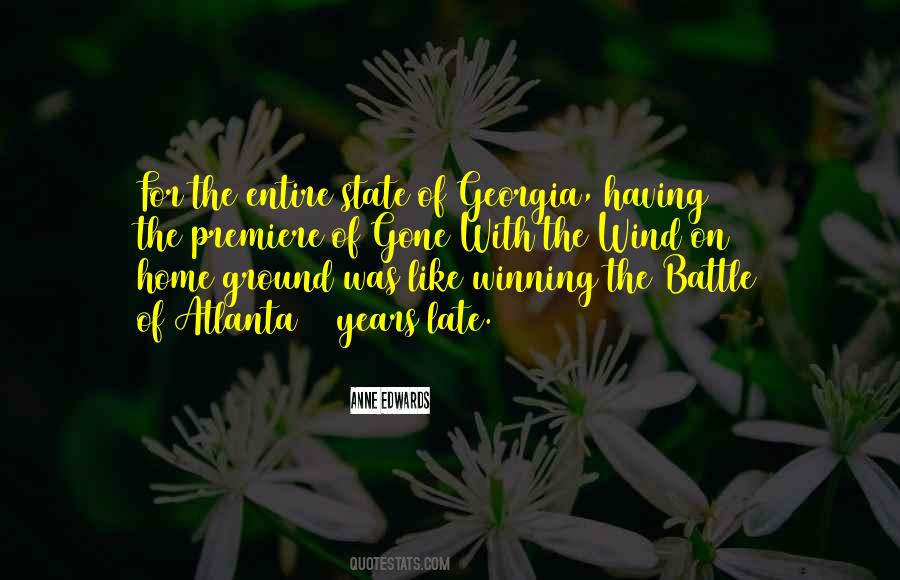 Quotes About Georgia State #1272158