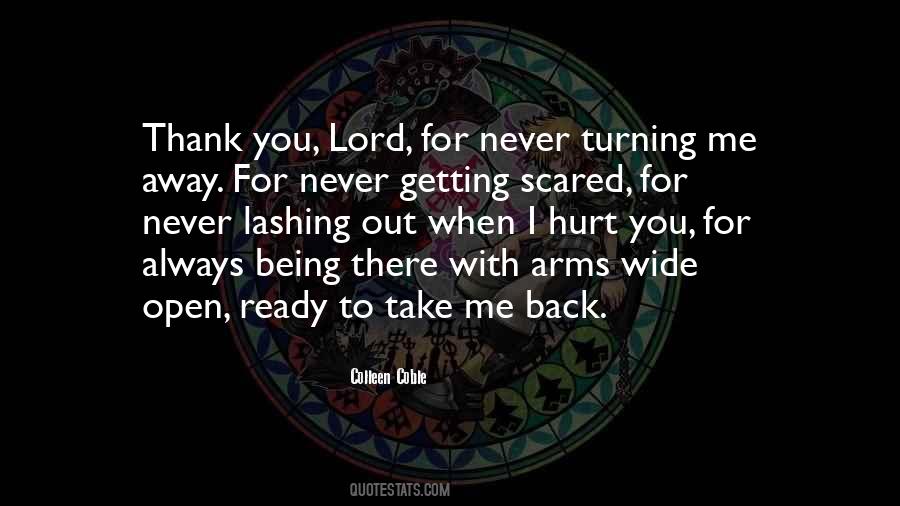 Quotes About Turning My Back #635885