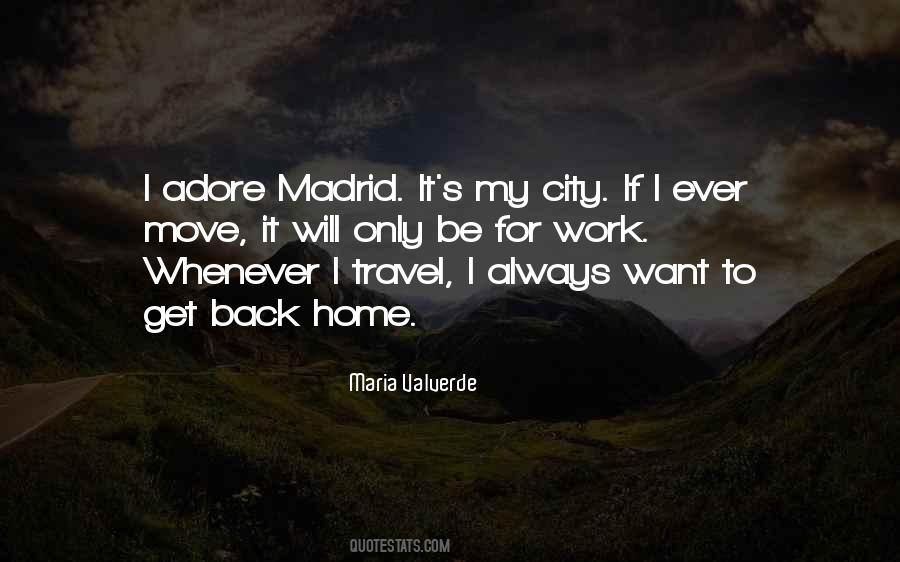 Quotes About Madrid #750661