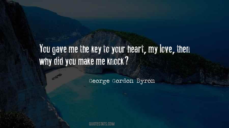Quotes About The Key To Your Heart #1203328