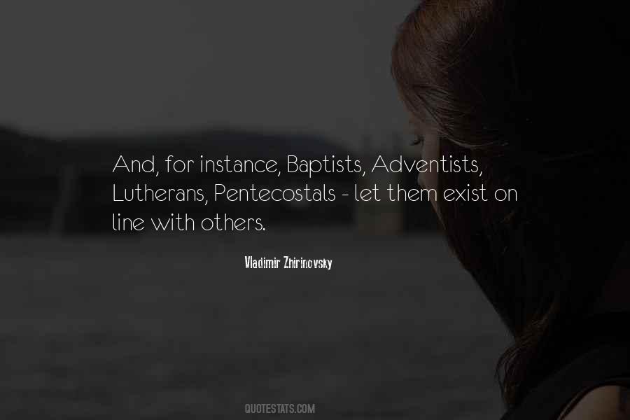 Quotes About Baptists #701571