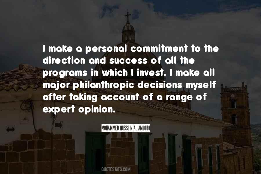 Personal Decisions Quotes #1592882