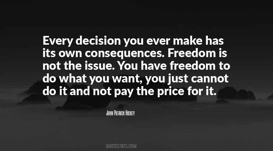 Personal Decisions Quotes #455794