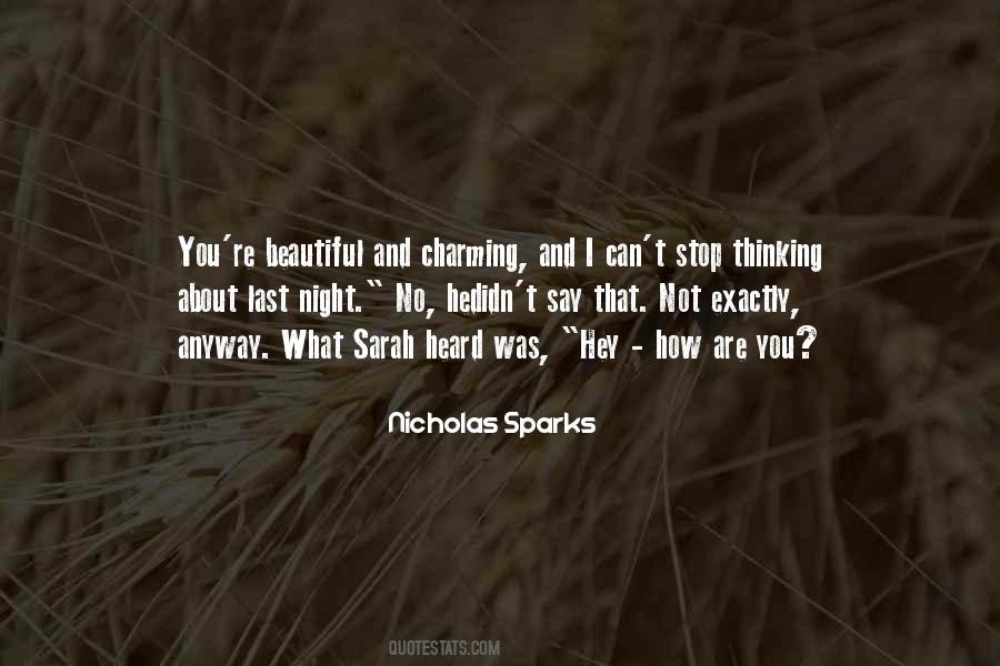 Quotes About Thinking You're Beautiful #371150