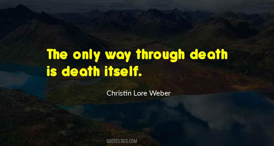 Quotes About Death Itself #1553204