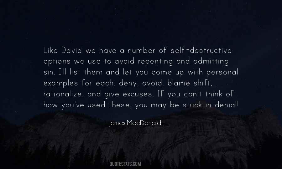 Quotes About Self Blame #1025897