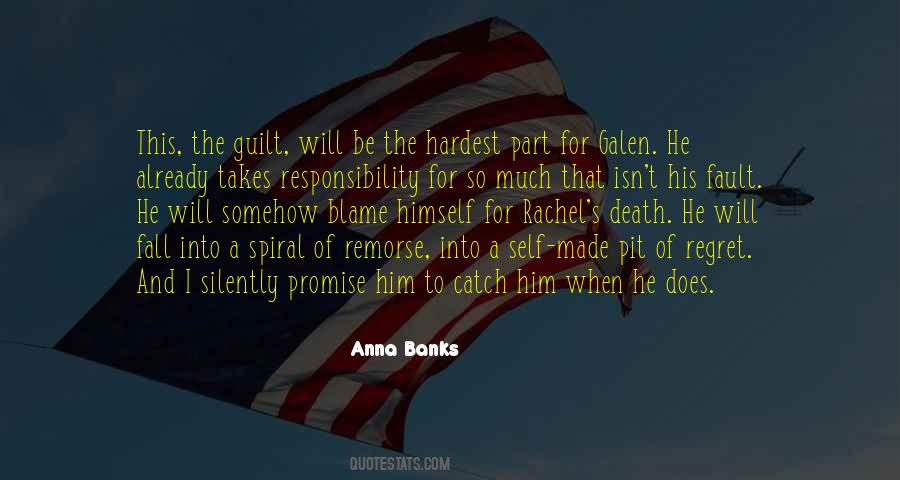 Quotes About Self Blame #102878