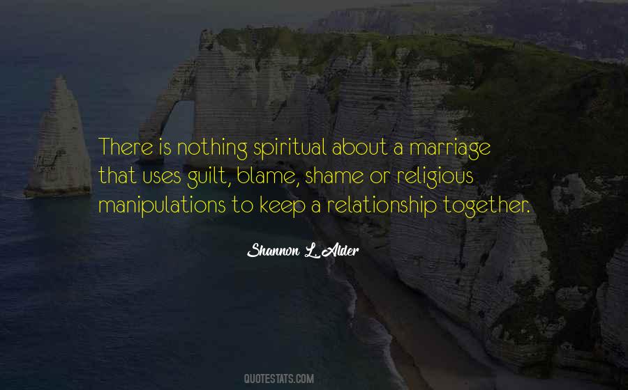 Quotes About Self Blame #1293322