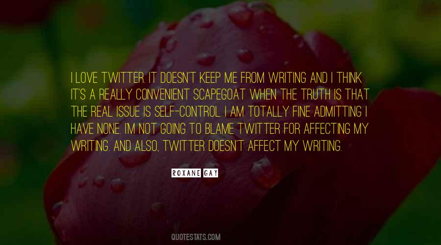 Quotes About Self Blame #863526