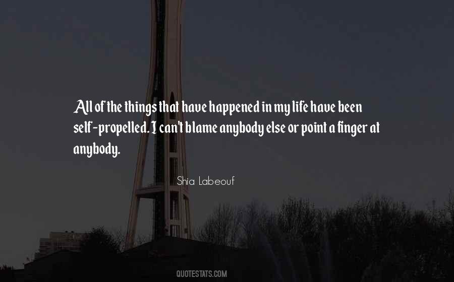 Quotes About Self Blame #911535
