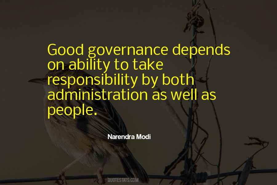 Quotes About Governance #1206134