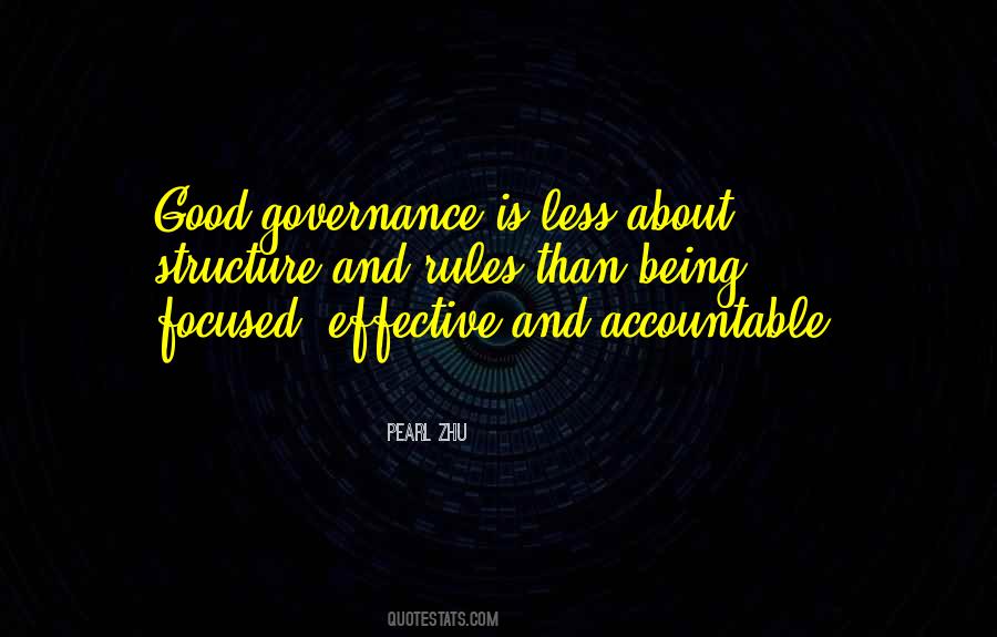 Quotes About Governance #1213148