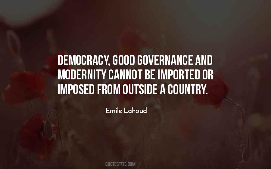 Quotes About Governance #1271869