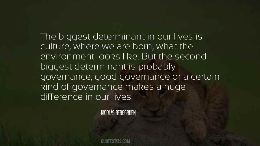 Quotes About Governance #1355393