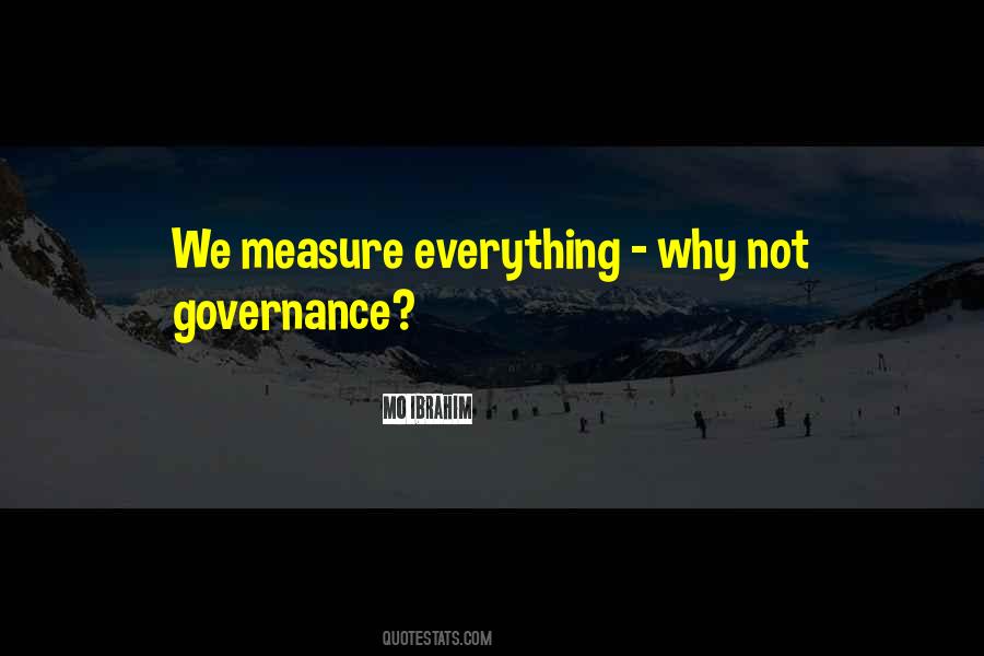 Quotes About Governance #1736456