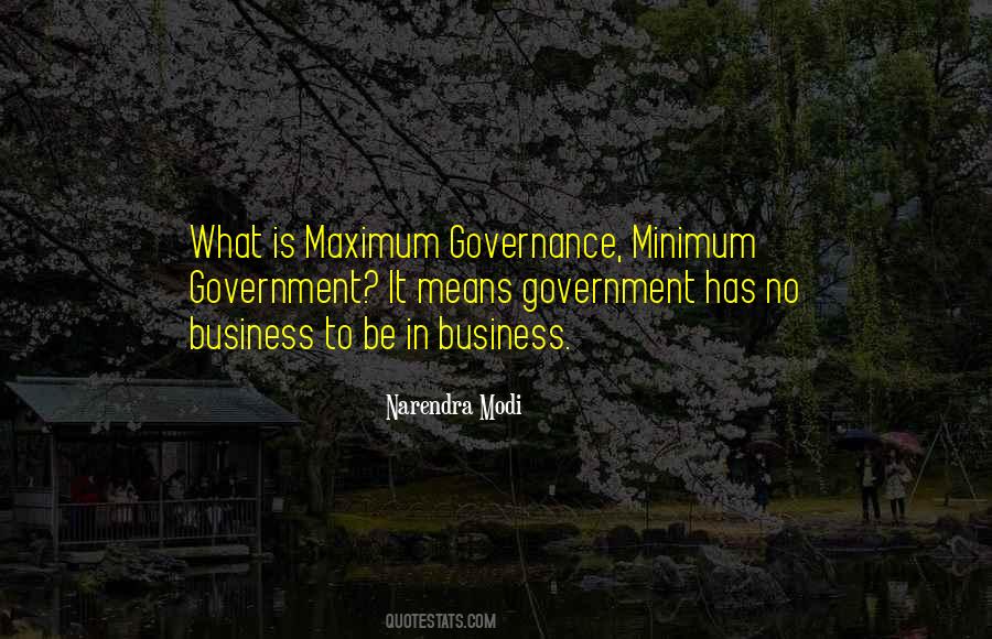 Quotes About Governance #951712