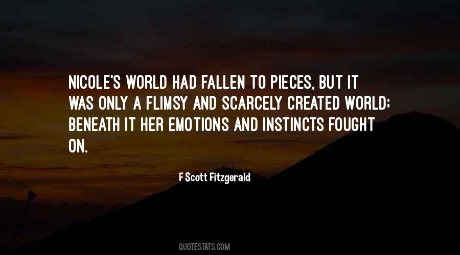 Quotes About Fallen #65887