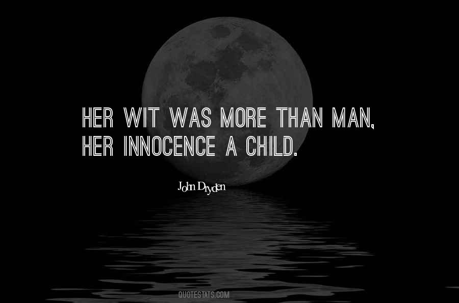 Quotes About Child's Innocence #300643