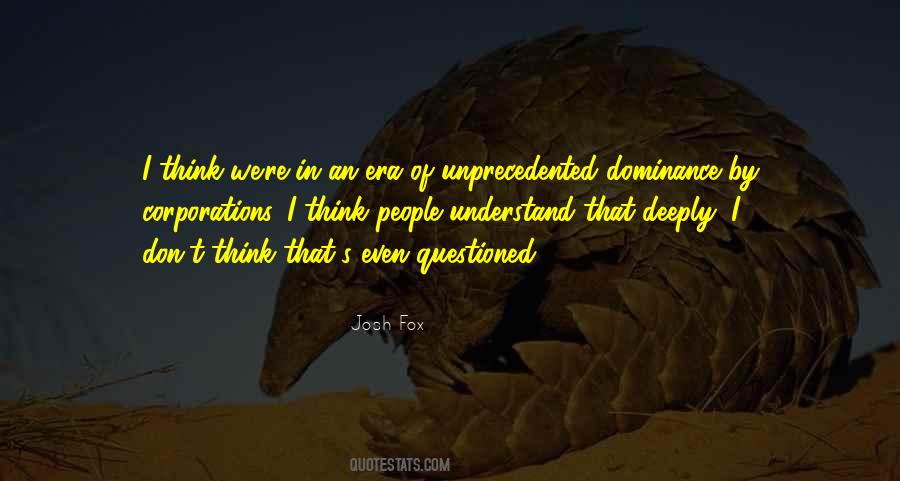Think Deeply Quotes #169747