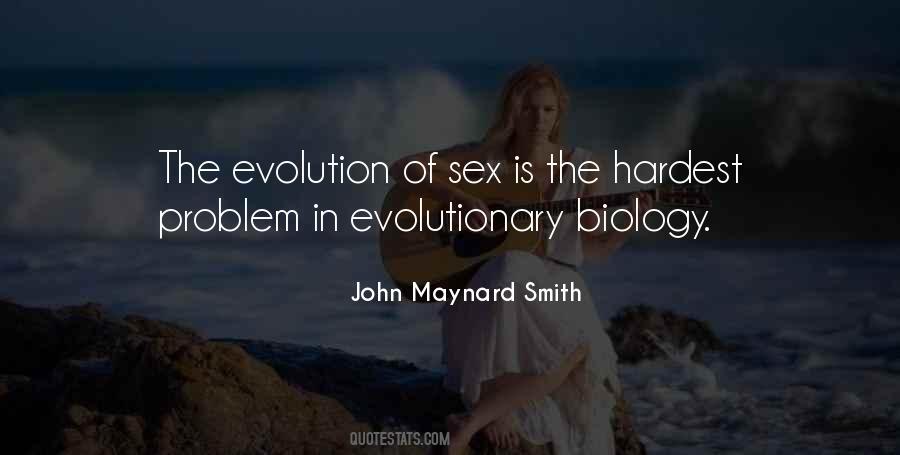 Quotes About Evolutionary Biology #1662110