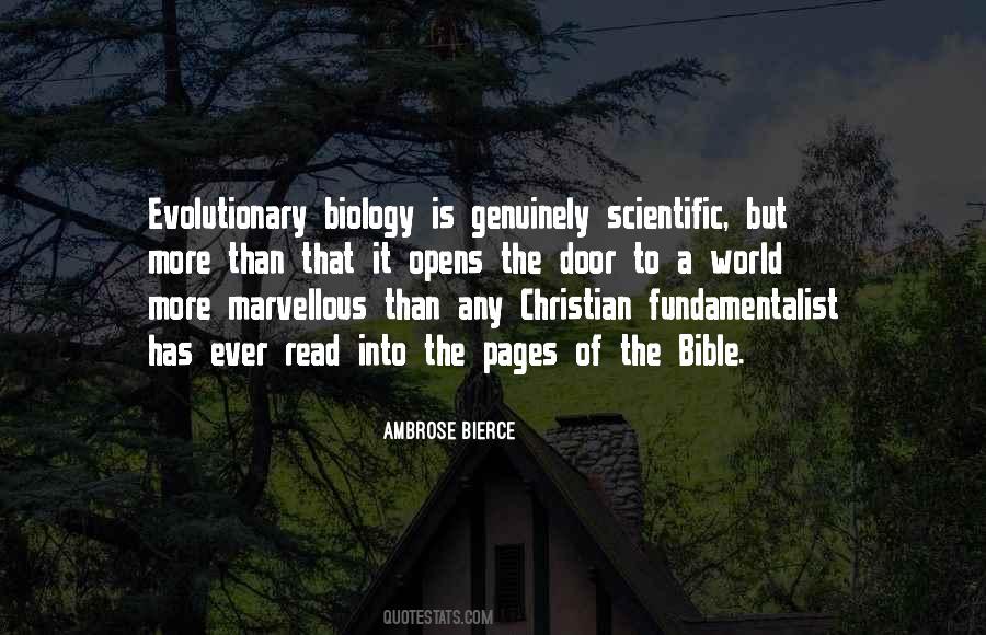 Quotes About Evolutionary Biology #1862734