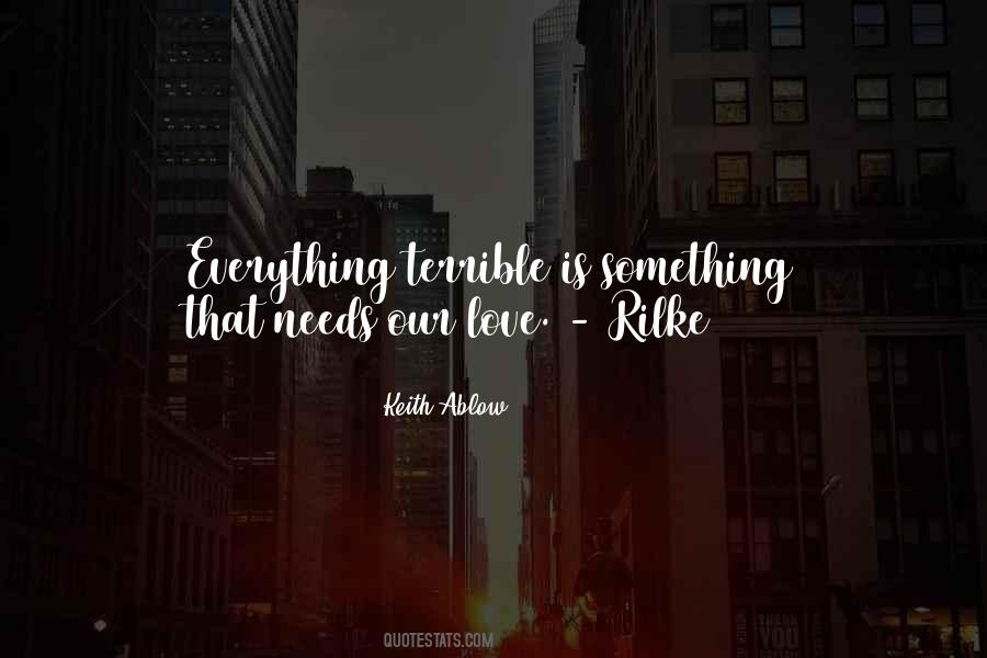 Quotes About Rilke #1303345