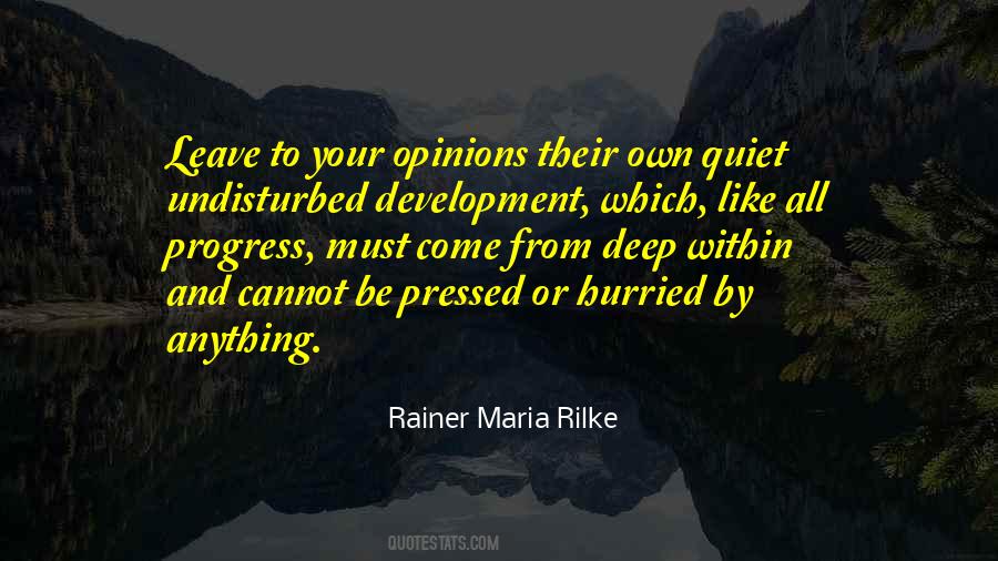 Quotes About Rilke #214474