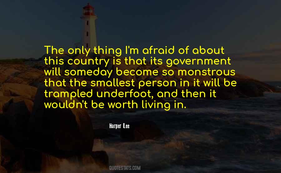 Smallest Person Quotes #1728702