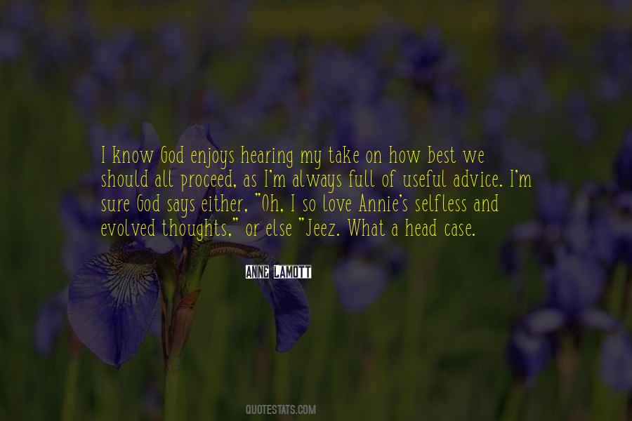 Quotes About Hearing God #883915