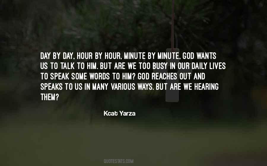 Quotes About Hearing God #922012