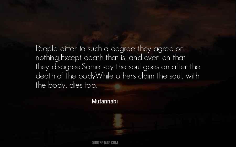 Soul After Death Quotes #560533