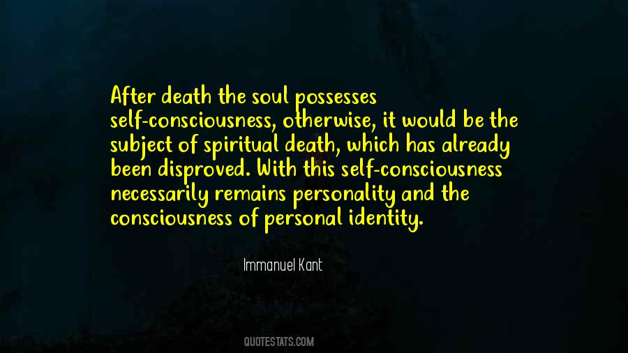 Soul After Death Quotes #599882