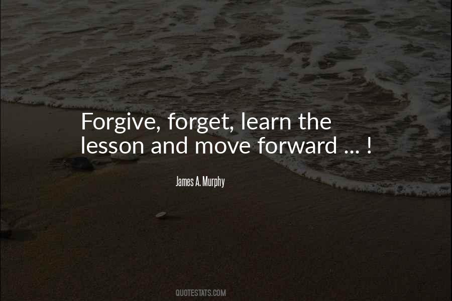 Learn The Lesson Quotes #132589