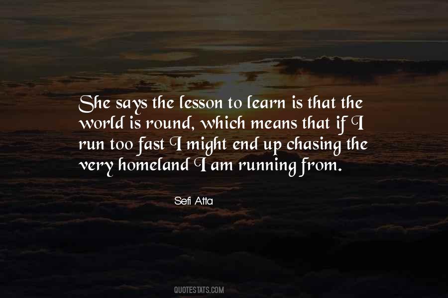 Learn The Lesson Quotes #274067