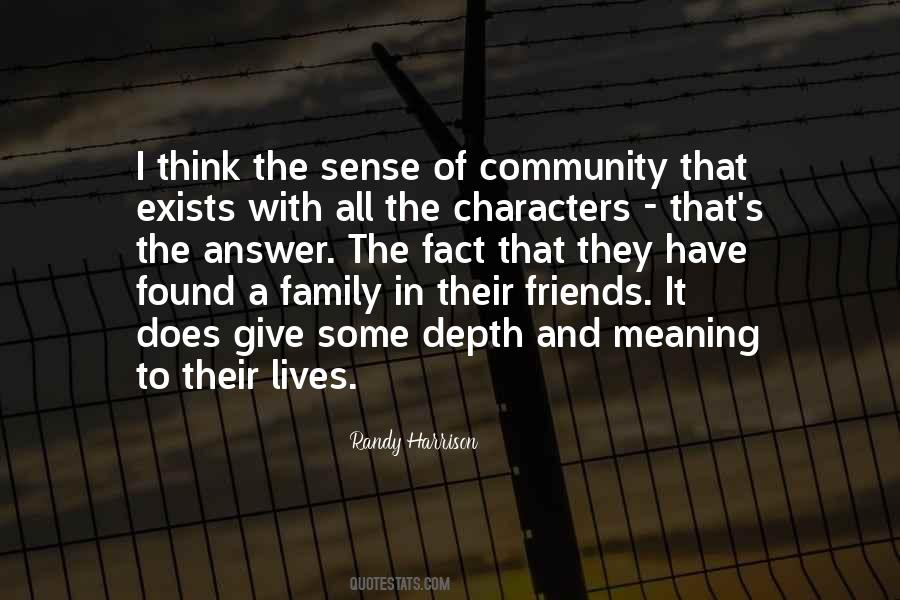 Quotes About Community And Family #179078