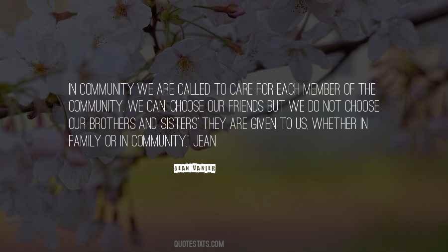 Quotes About Community And Family #43662