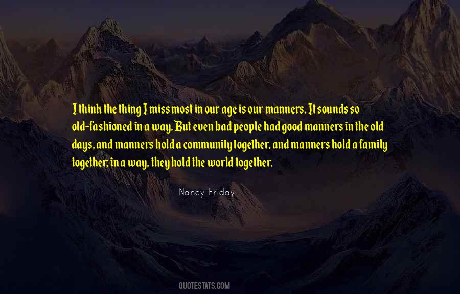 Quotes About Community And Family #652961