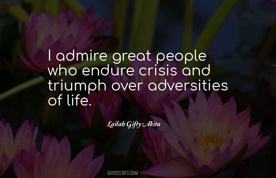 Adversity Of Life Quotes #393969