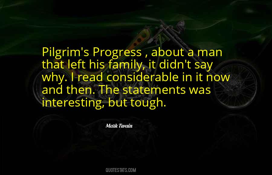 Quotes About Pilgrim Progress #1258131