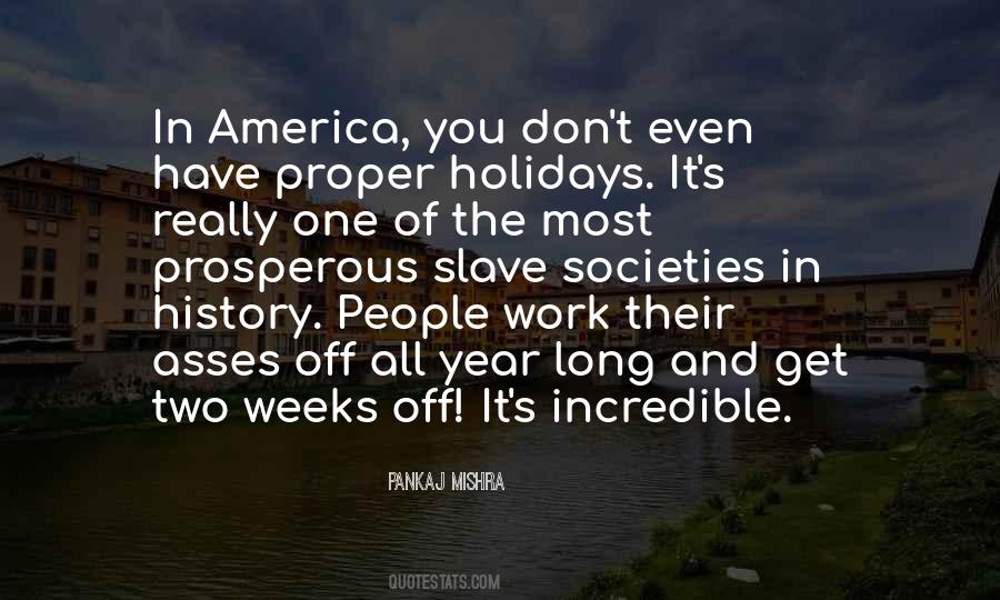 Quotes About Work And Holidays #1346906