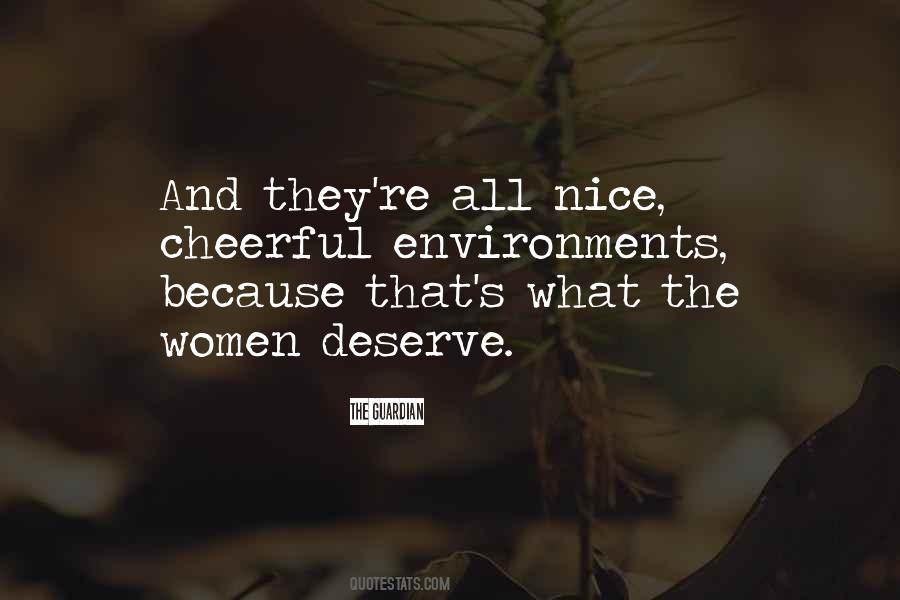Nice Women Quotes #1007324