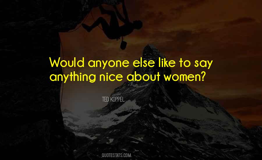 Nice Women Quotes #168905