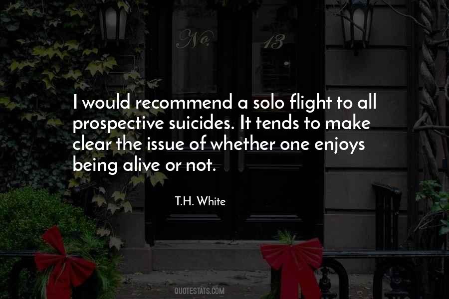 Quotes About Flying Solo #1039458
