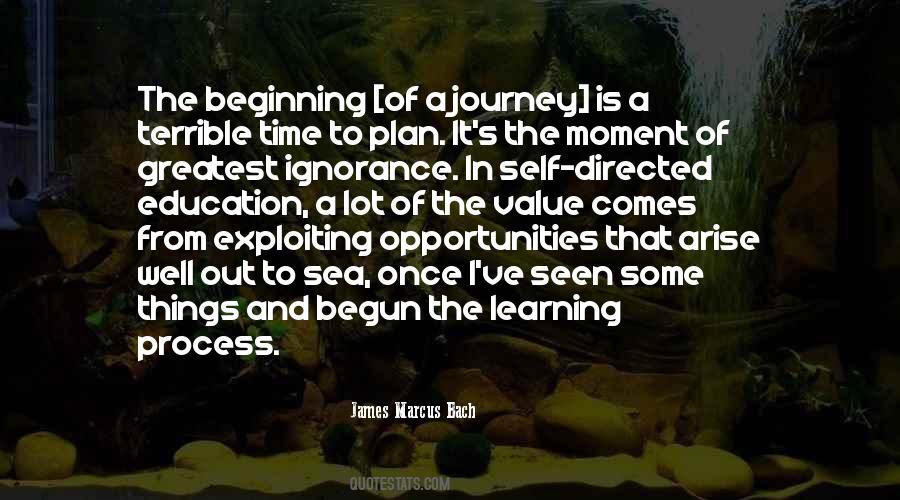 Quotes About The Journey Of Learning #384173