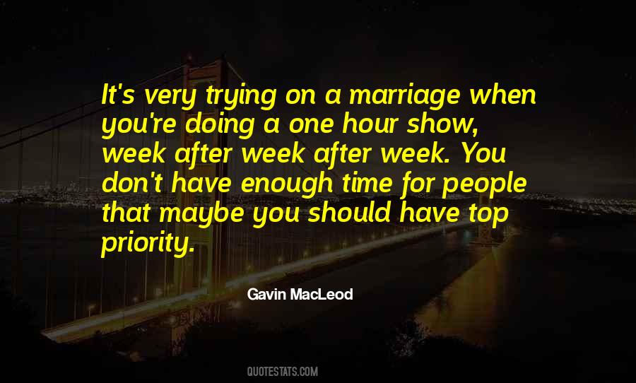 Quotes About Enough Time #1090094