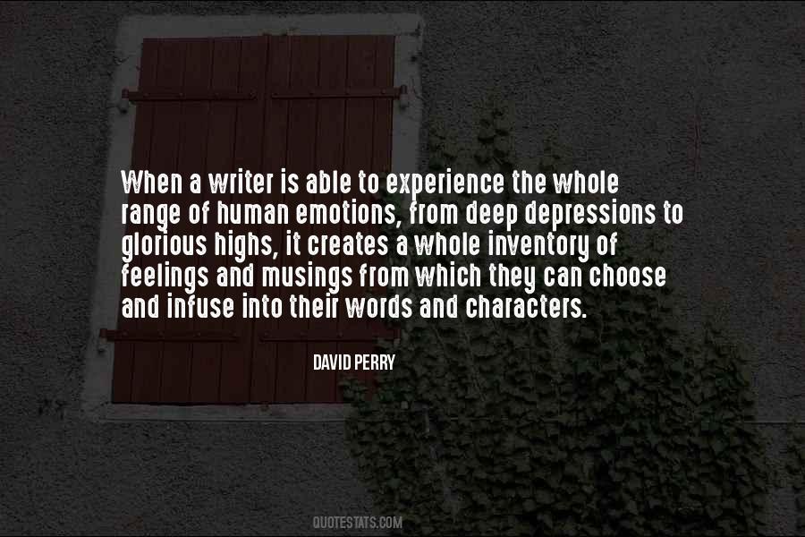 Quotes About Writing Your Feelings #157464
