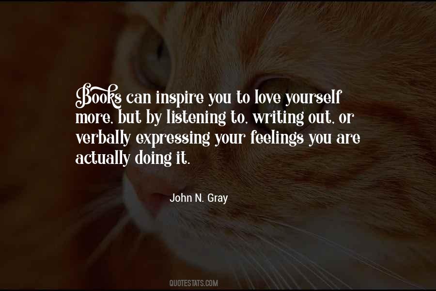 Quotes About Writing Your Feelings #201648