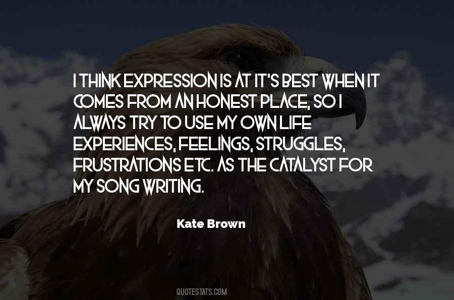Quotes About Writing Your Feelings #376260